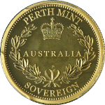 2013-P Australia $25 Perth Mint Sovereign PCGS PR70 DCAM First Strike OGP STOCK