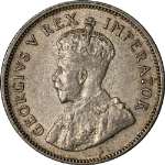 South Africa 1934 Shilling KM#17.3 XF+