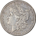 1889-CC Morgan Silver Dollar Choice VF/XF Key Date Great Eye Appeal