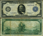 FR. 1042 $50 1914 Federal Reserve Note Richmond VF