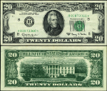 FR. 2066 H* $20 1963-A Federal Reserve Note St. Louis H-* Block XF Star