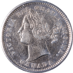 Canada 1900 Ten (10) Cents ICG AU50 KM#3