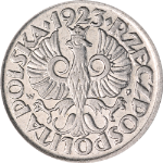 Poland 1923 Ten (10) Groszy Y#11