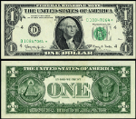 FR. 1901 D* $1 1963-A Federal Reserve Note Cleveland D-* Block Gem CU Star