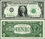 FR. 1901 D* $1 1963-A Federal Reserve Note Cleveland D-* Block Gem CU Star