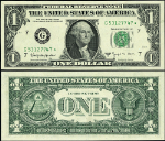 FR. 1902 G* $1 1963-B Federal Reserve Note Chicago G-* Block Gem CU Star