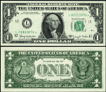 FR. 1901 L $1 1963-A Federal Reserve Note San Francisco L-* Block Gem CU Star
