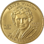 2013-W First Spouse Gold $10 Edith Wilson Uncirculated - OGP &amp; COA