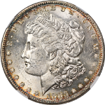 1883-S Morgan Silver Dollar CAC Sticker NGC MS63 Key Date Great Eye Appeal