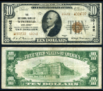 Westfield NJ $10 1929 T-2 National Bank Note Ch #10142 National Bank Very Fine
