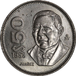 Mexico 1988 Fifty (50) Pesos KM#495 Nice AU+