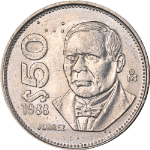 Mexico 1988 Fifty (50) Pesos KM#495