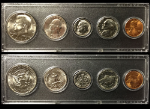 1977 Year Coin Set Half Quarter Dime Nickel Cent in a Whitman Holder