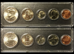 1998 Year Coin Set Half Quarter Dime Nickel Cent in a Whitman Holder