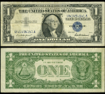 FR. 1619 $1 1957 Silver Certificate U41454141A Very Fine