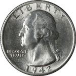 1942-S Washington Quarter