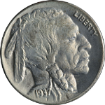 1937-P Buffalo Nickel