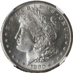 1880-S Morgan Silver Dollar NGC MS65 Blazing White Gem Nice Strike STOCK