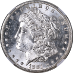 1881-S Morgan Silver Dollar NGC MS65 Blazing White Gem Nice Strike STOCK