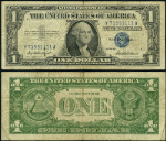 FR. 1619 $1 1957 Silver Certificate Y71551111A Splits VG