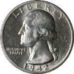 1942-S Washington Quarter