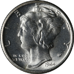 1944-S Mercury Dime