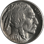 1936-S Buffalo Nickel