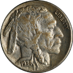 1934-P Buffalo Nickel