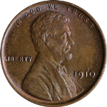 1910-P Lincoln Cent