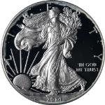 2014-W Silver American Eagle $1 PCGS PR69DCAM Blue Label