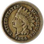 1864 &#39;CN&#39; Indian Cent