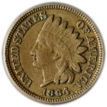 1864 &#39;CN&#39; Indian Cent