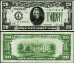 FR. 2051 D $20 1928-A Federal Reserve Note Cleveland D-A Block Nice CU