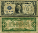 FR. 1602 $1 1928-B Silver Certificate Experimental Y-B Block VG