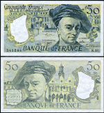 FR. 152f 50 Francs 1992 World Paper Money France VF
