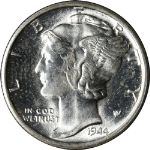 1944-S Mercury Dime