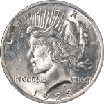 1923-P Peace Dollar NGC MS65 Bright White Nice Eye Appeal Nice Strike STOCK