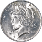 1922-P Peace Dollar PCGS MS64 Bright White Nice Eye Appeal Nice Strike - STOCK