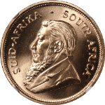 1994 South Africa Gold Krugerrand 1 Ounce NGC MS67 Brown Label STOCK