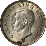 New Zealand 1943 Shilling KM#9 UNC