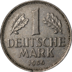 Germany: Federal Republic 1956-G Mark KM#110 XF