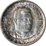 1951-P BTW Booker T Washington Half Dollar