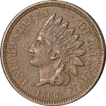 1860 Indian Cent -  Pointed Bust
