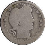 1896-O Barber Quarter