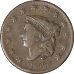 1833 Large Cent - N.1 R.2