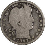 1897-O Barber Quarter