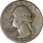 1950-D/S Washington Quarter