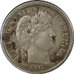 1912-P Barber Dime