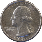 1935-S Washington Quarter