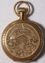 Beautiful 14k Gold Hunting Case 6 Size